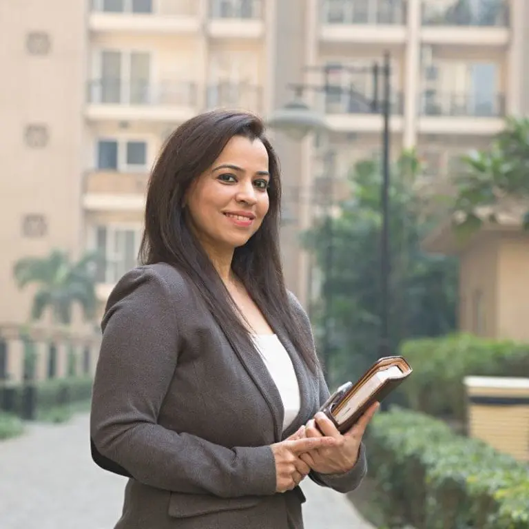 Portrait d'un agent immobilier