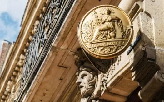 Plaque de notaire pour vente immobilière