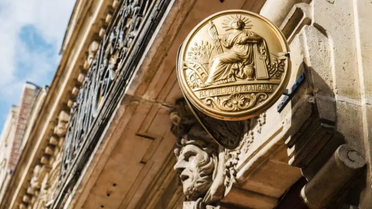Plaque de notaire pour vente immobilière