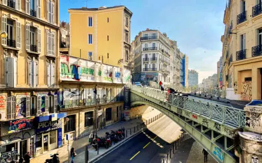 Pont de la rue d'Aubagne photographié par © Mathieu Grapeloup