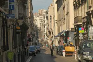 Vue de la rue Montgrand, Quartier Préfecture Marseille 13006