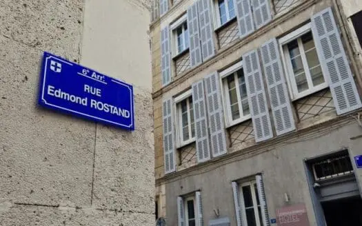 Signaletique Rue Edmond Rostand