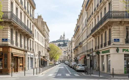 Vue sur la rue breteuil marseille 6