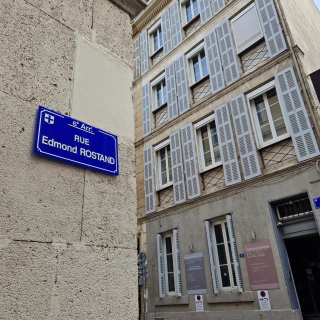 Signaletique Rue Edmond Rostand