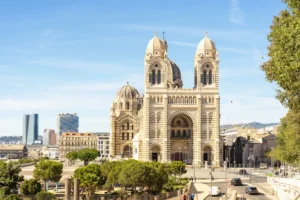 Vue sur la cathédrale de la Major Marseille