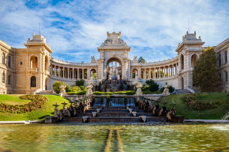 Vue sur le parc Borély Marseille